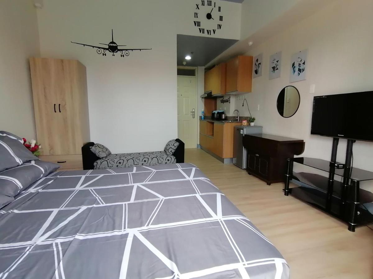 Condo Azur Suites A326 Amani Resorts Residences , 5 Minutes Airport, Netflix, Stylish, Cozy With Luxurious Swimming Pool Lapu-Lapu City Kamer foto